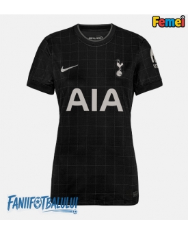 Tottenham Hotspur Tricou Fotbal Replică 2025-26 Femei Deplasare